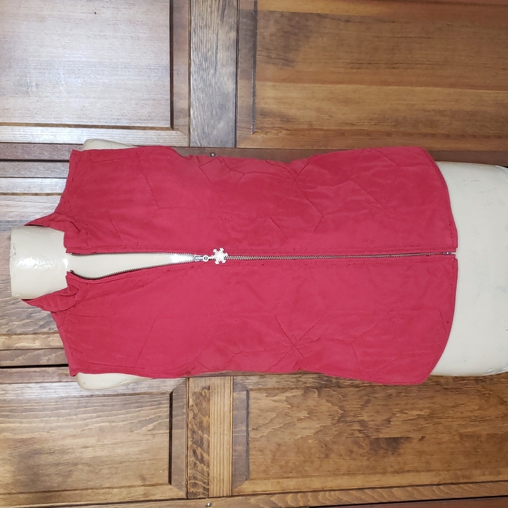 Christopher & Banks Quilted Vest Sz M